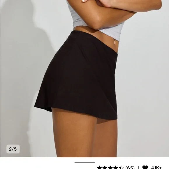 Garage Paris micro skort - Picture 4 of 4